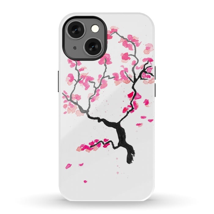 iPhone 13 StrongFit Cherry Blossoms by Amaya Brydon