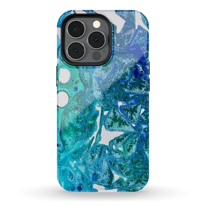 iPhone 13 pro StrongFit Sea Leaves by ANoelleJay