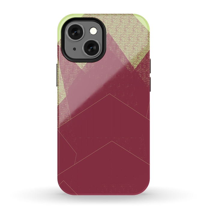 iPhone 13 mini StrongFit Sunset Mountain autumn by ANoelleJay