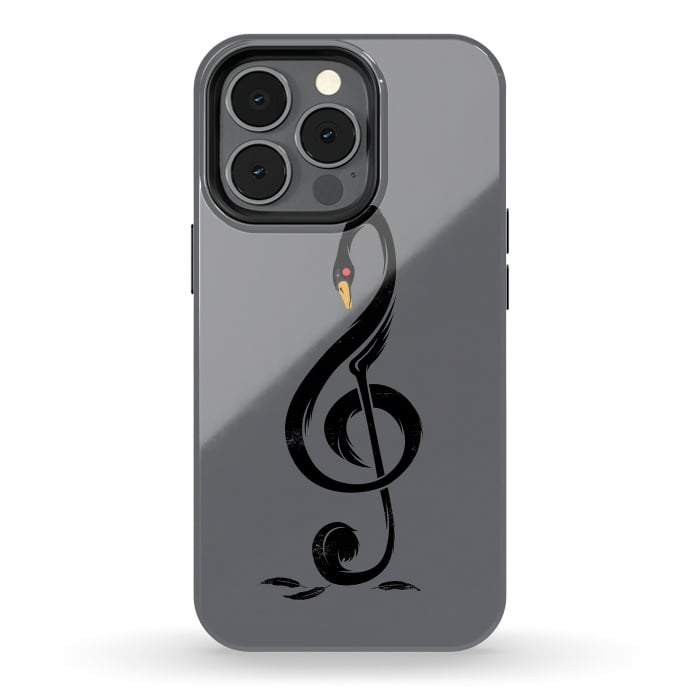 iPhone 13 pro StrongFit Black Swan's Melody by Steven Toang