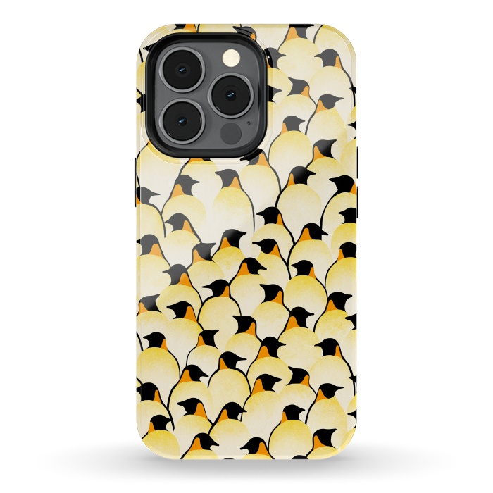 iPhone 13 pro StrongFit Penguins by Florent Bodart