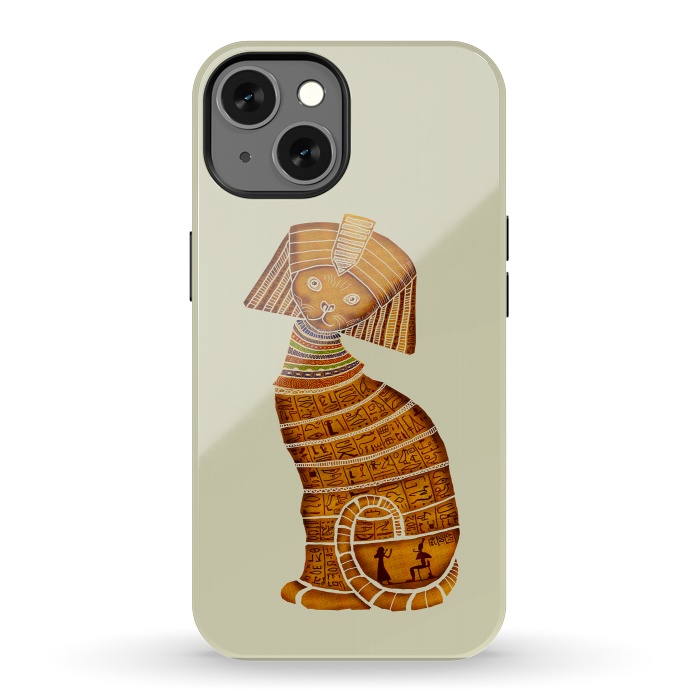 iPhone 13 StrongFit Sphinx Cat by Tummeow
