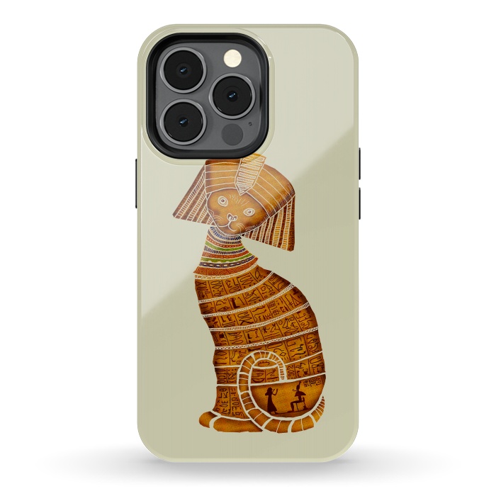 iPhone 13 pro StrongFit Sphinx Cat by Tummeow