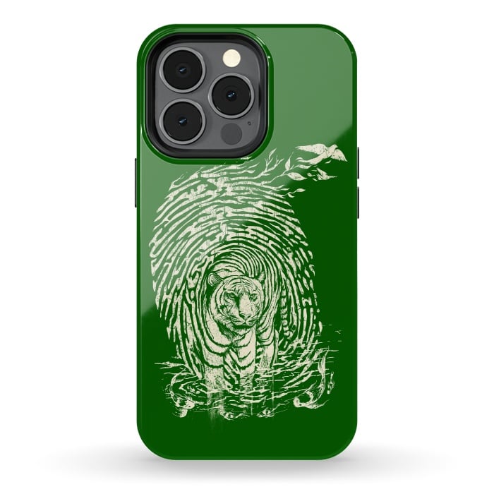 iPhone 13 pro StrongFit WildPrint by Jay Maninang