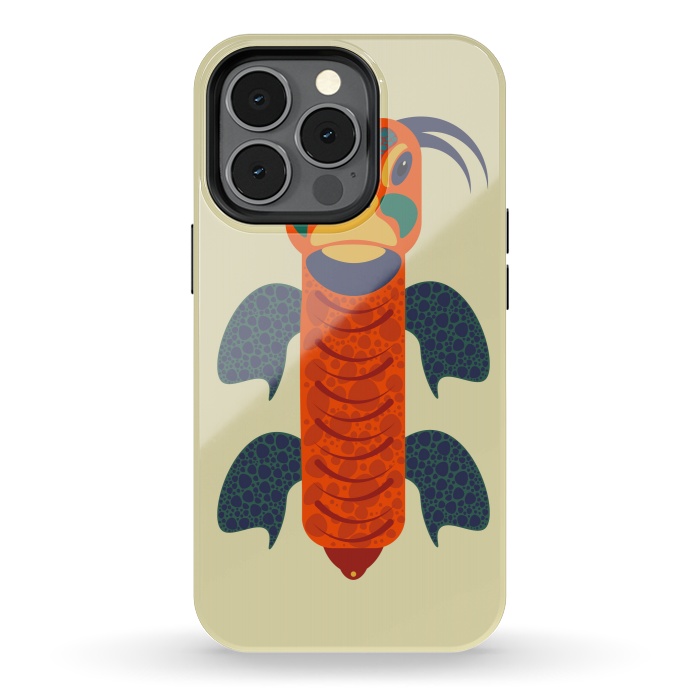 iPhone 13 pro StrongFit Tortoise-orange by Parag K