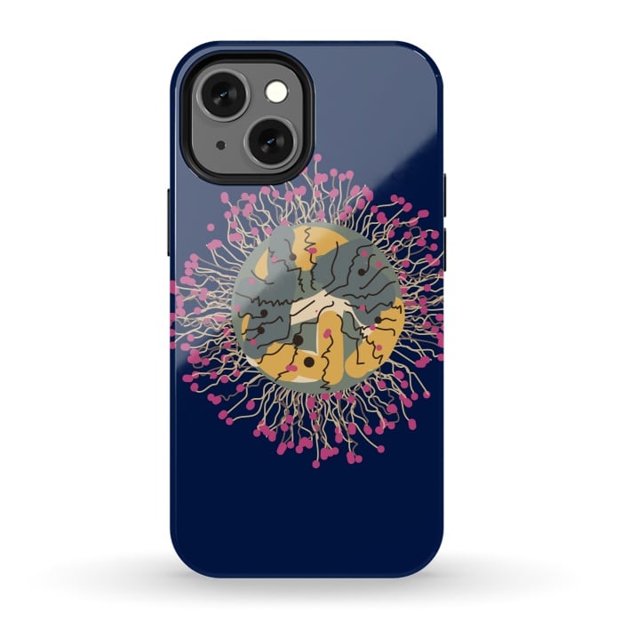 iPhone 13 mini StrongFit Meduse-fleur by Parag K