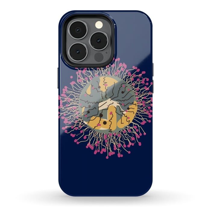 iPhone 13 pro StrongFit Meduse-fleur by Parag K