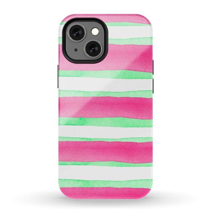 iPhone 13 mini StrongFit Peppermint Candy by Amaya Brydon