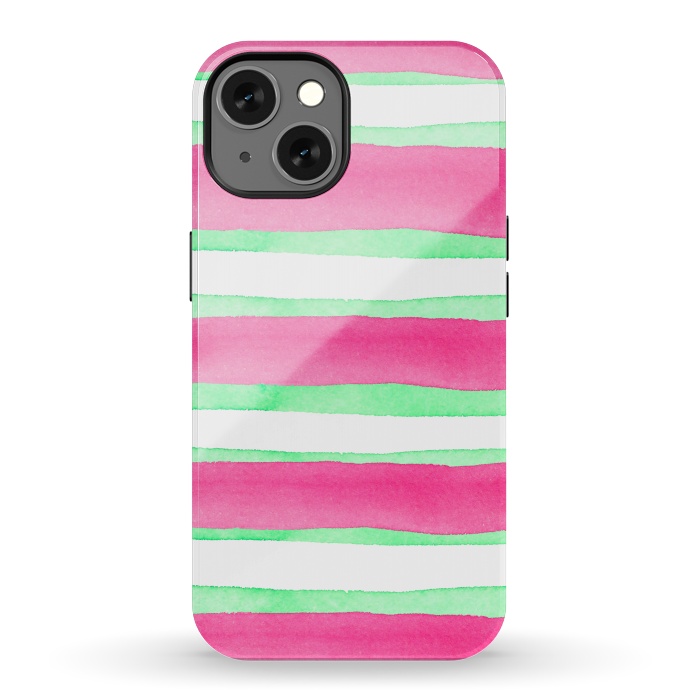 iPhone 13 StrongFit Peppermint Candy by Amaya Brydon