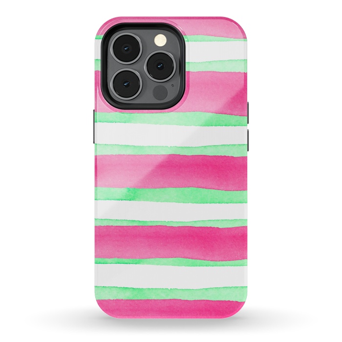 iPhone 13 pro StrongFit Peppermint Candy by Amaya Brydon