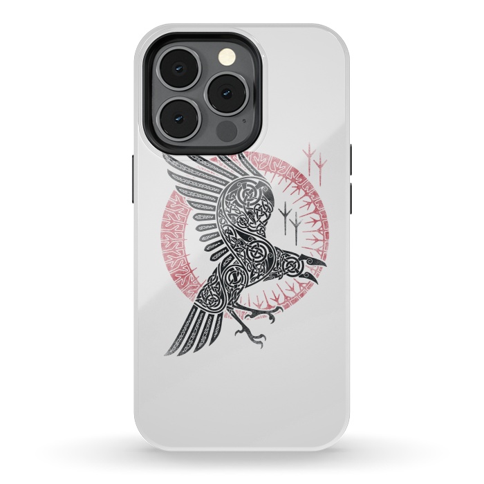iPhone 13 pro StrongFit RAGNAR'S RAVEN by RAIDHO