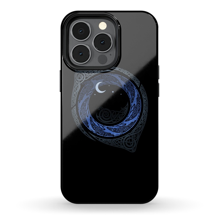 iPhone 13 pro StrongFit MOONLIGHT ROUNDELAY ( Raven's Eye ) by RAIDHO