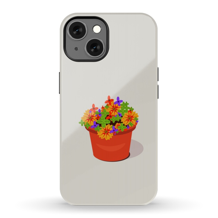 iPhone 13 StrongFit Flowerpot by Parag K