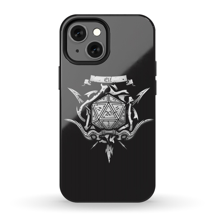 iPhone 13 mini StrongFit Elf Crest by Q-Artwork