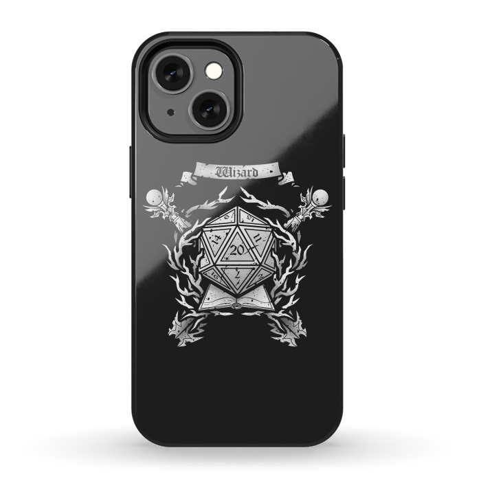 iPhone 13 mini StrongFit Wizard Crest by Q-Artwork