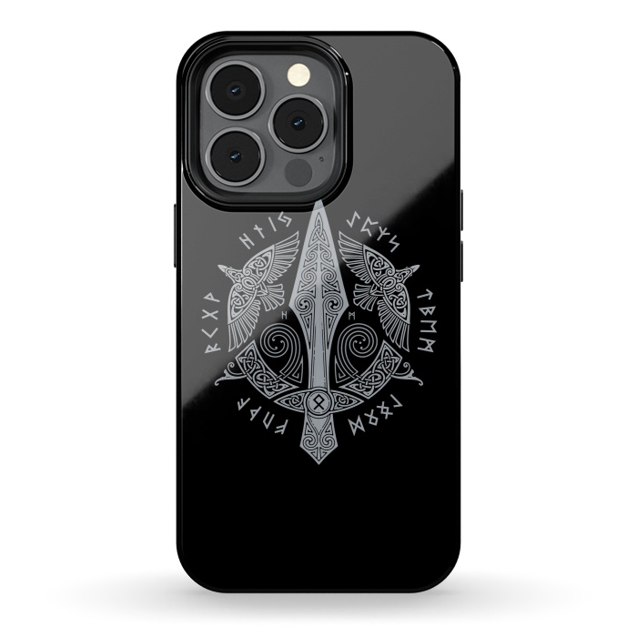 iPhone 13 pro StrongFit GUNGNIR ( Odin's Spear ) by RAIDHO