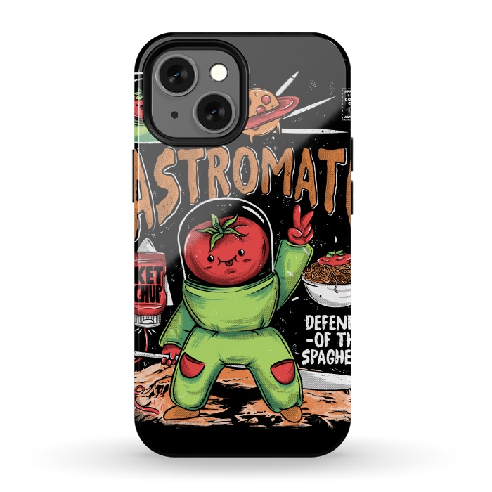 iPhone 13 mini StrongFit Astromato by Ilustrata