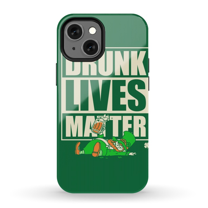 iPhone 13 mini StrongFit Drunk Lives Matter by Vó Maria
