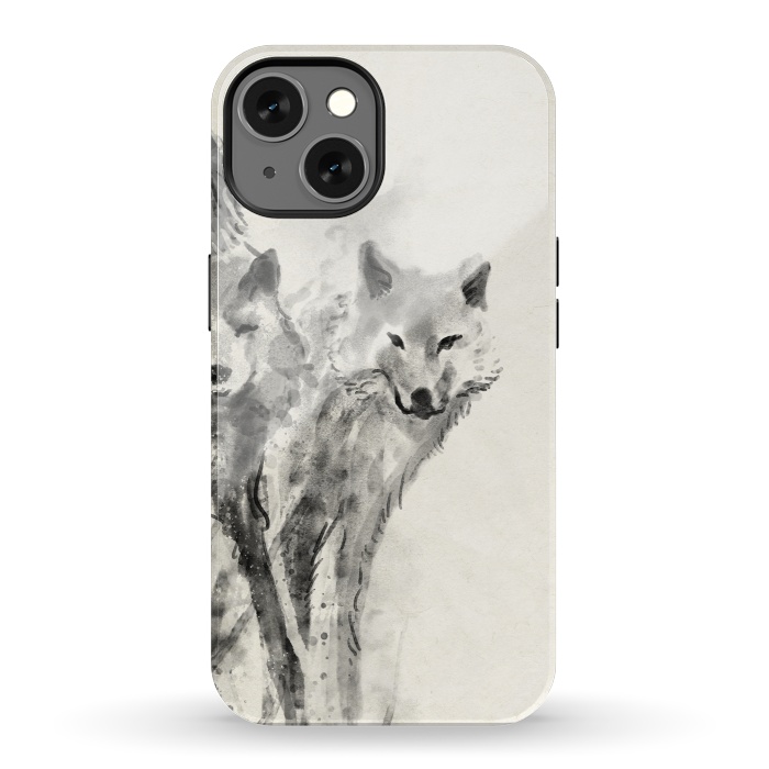 iPhone 13 StrongFit Wild Wolf by 38 Sunsets