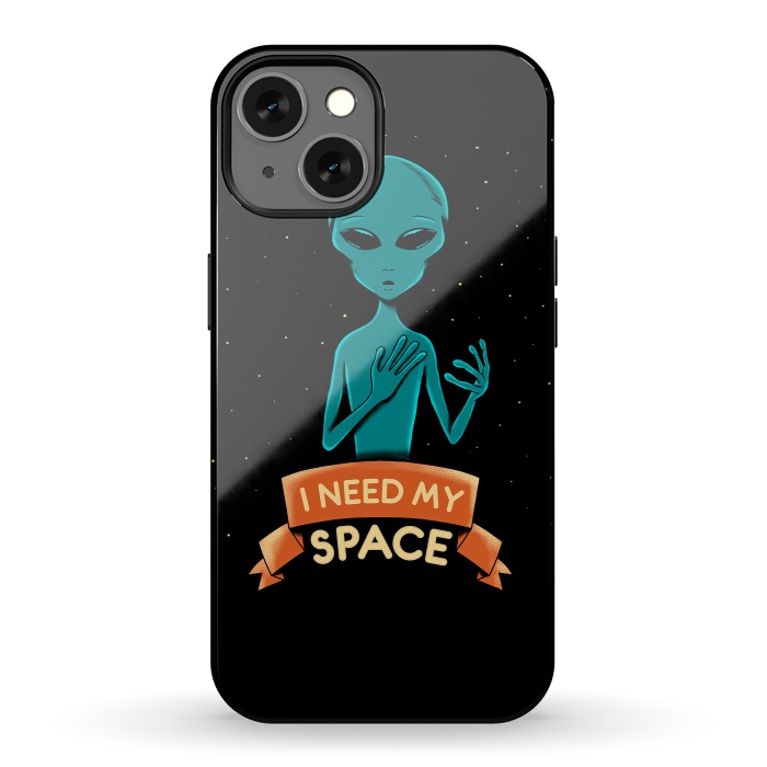 iPhone 13 StrongFit I need my space by Coffee Man
