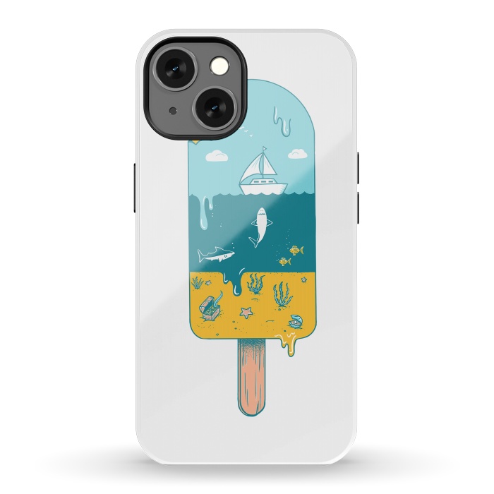 iPhone 13 StrongFit Melted Landscape by Coffee Man
