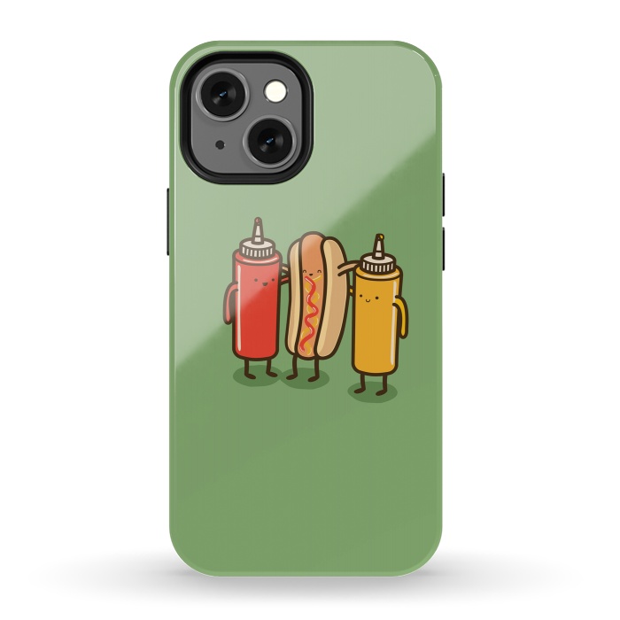 iPhone 13 mini StrongFit Best Friends by Xylo Riescent