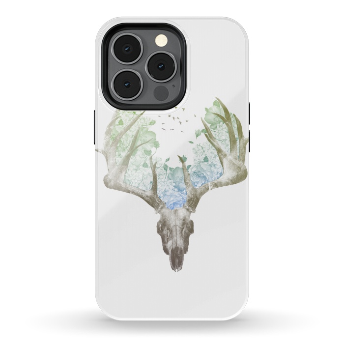 iPhone 13 pro StrongFit Deer Skull by Rui Faria