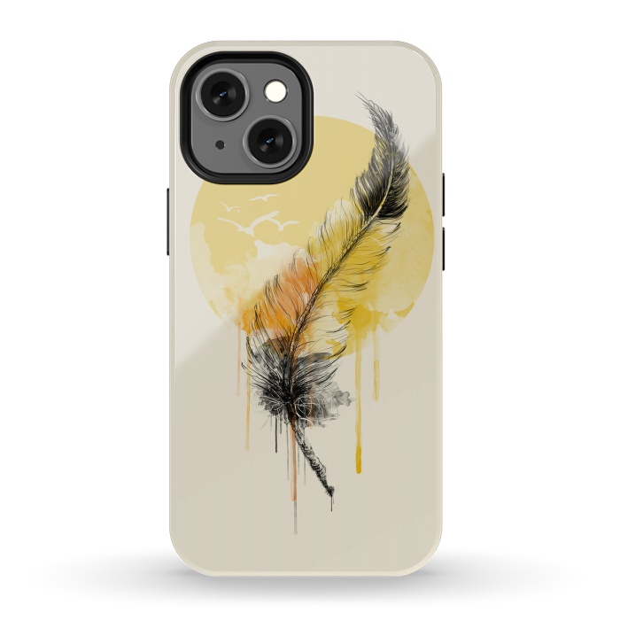 iPhone 13 mini StrongFit Melted Hope by Alwin Aves
