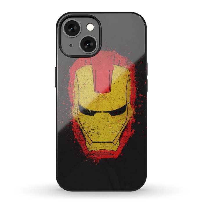 iPhone 13 StrongFit Iron Man splash by Sitchko
