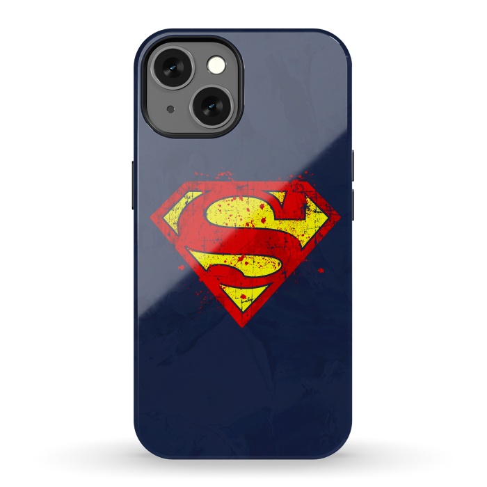 iPhone 13 StrongFit Super Man's Splash by Sitchko