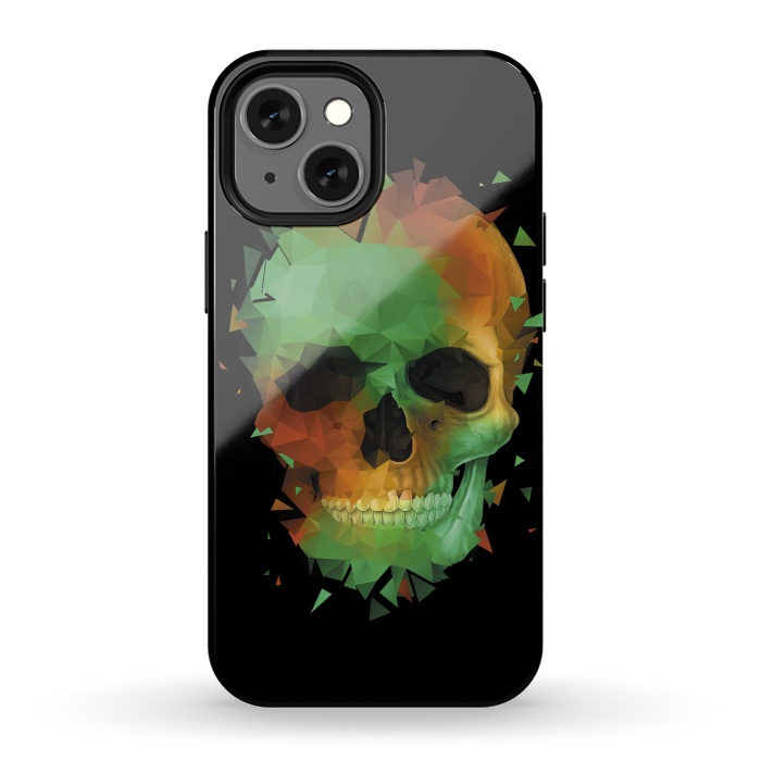 iPhone 13 mini StrongFit Geometry Reconstruction Skull by Sitchko