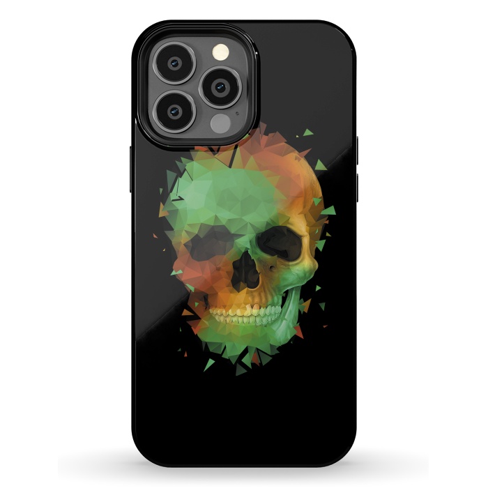 iPhone 13 Pro Max StrongFit Geometry Reconstruction Skull by Sitchko
