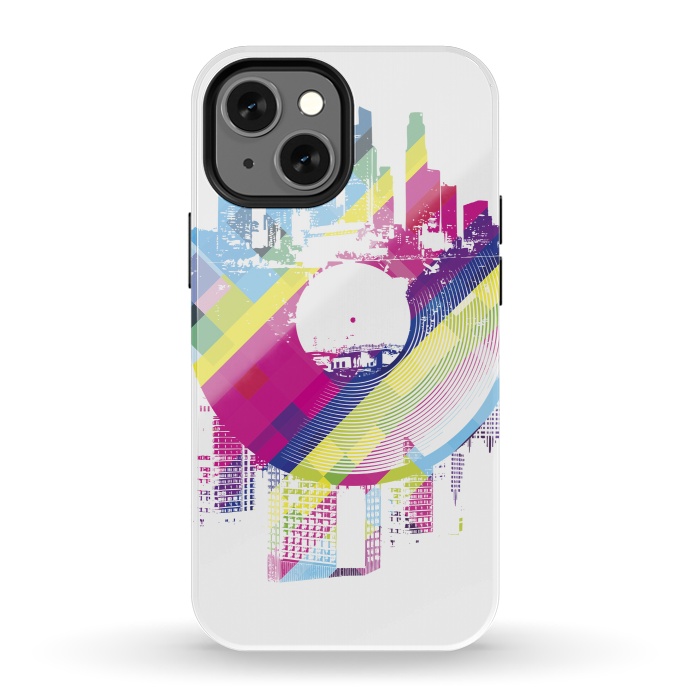 iPhone 13 mini StrongFit Urban Vinyl Colorful by Sitchko