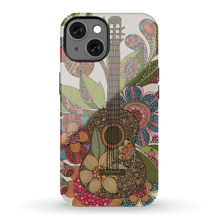 iPhone 13 StrongFit Ever guitar by Valentina Harper