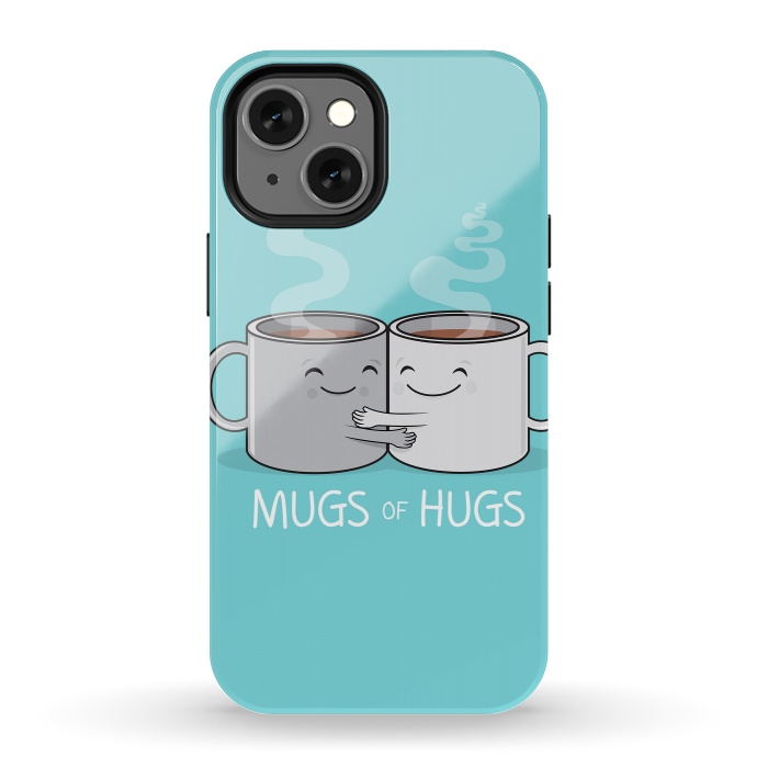 iPhone 13 mini StrongFit Mugs of Hugs by Wotto
