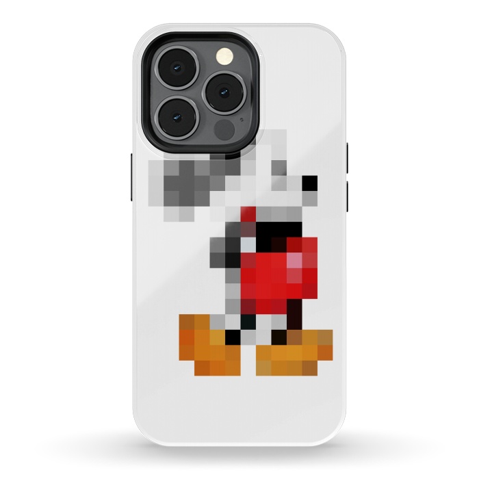 iPhone 13 pro StrongFit Mickey Mouse Pixel by Alisterny