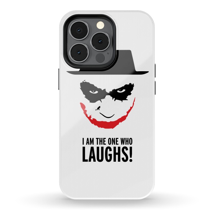 iPhone 13 pro StrongFit Heisenberg Joker I Am The One Who Laughs Breaking Bad Dark Knight  by Alisterny
