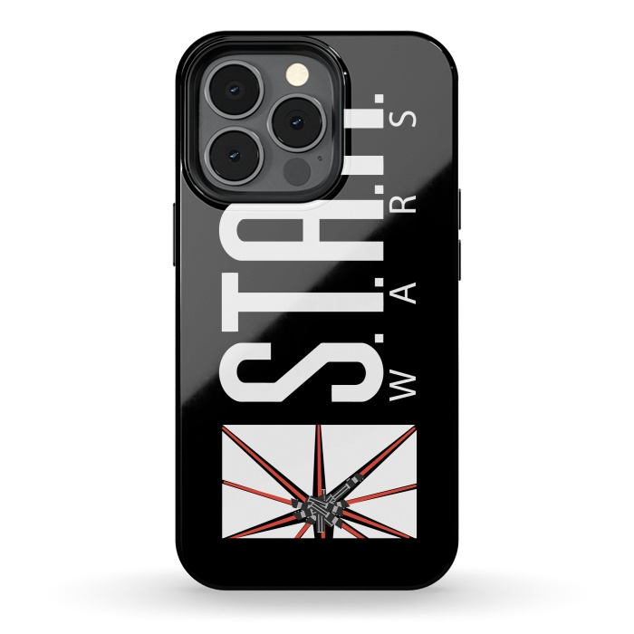 iPhone 13 pro StrongFit Star Wars Labs Flash DC Comics by Alisterny