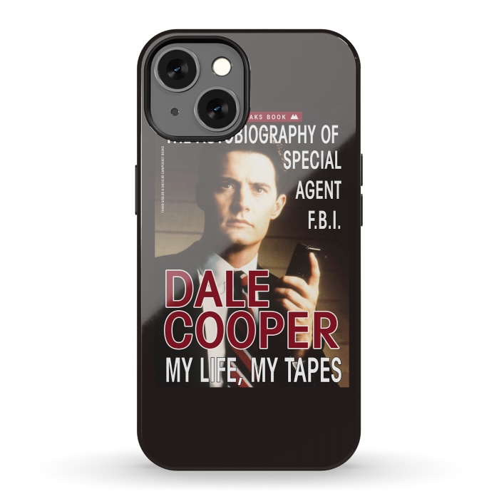 iPhone 13 StrongFit Twin Peaks Dale Cooper Book by Alisterny