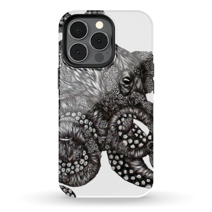 iPhone 13 pro StrongFit Barnacle Octopus by ECMazur 
