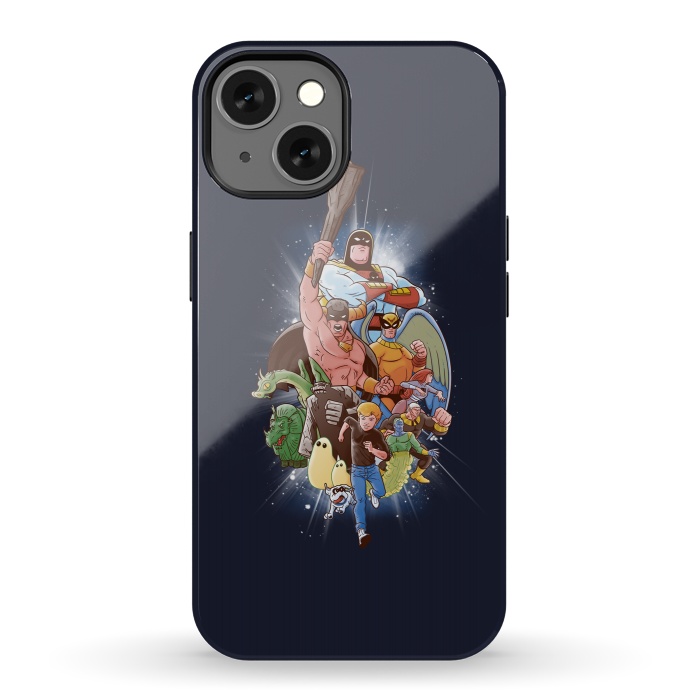 iPhone 13 StrongFit CHILDHOOD HEROES by SKULLPY