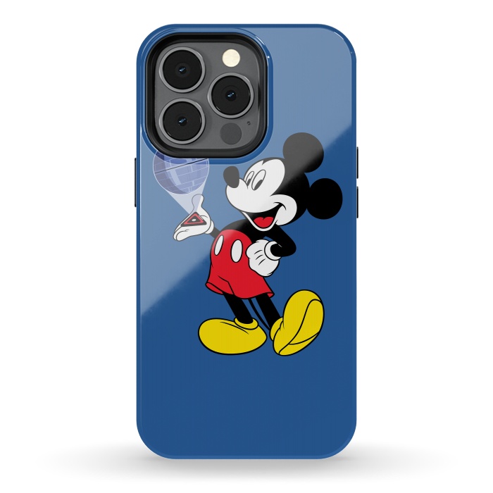 iPhone 13 pro StrongFit Mickey Mouse Death Star Plans Star Wars by Alisterny