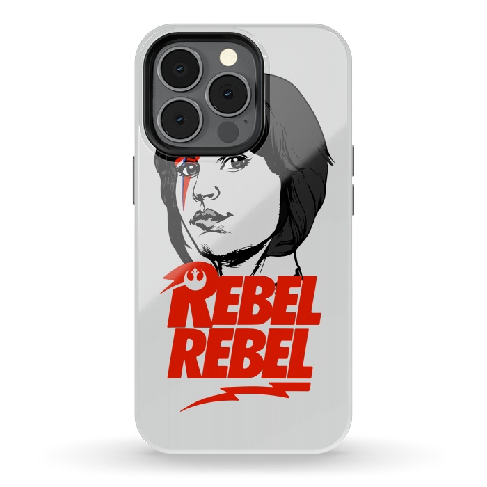 iPhone 13 pro StrongFit Rebel Rebel Jyn Erso David Bowie Star Wars Rogue One  by Alisterny