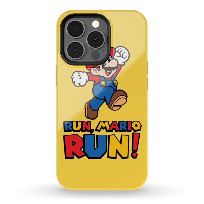 iPhone 13 pro StrongFit Run, Mario Run by Alisterny