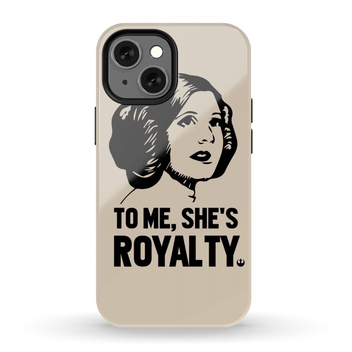 iPhone 13 mini StrongFit Princess Leia To Me Shes Royalty by Alisterny