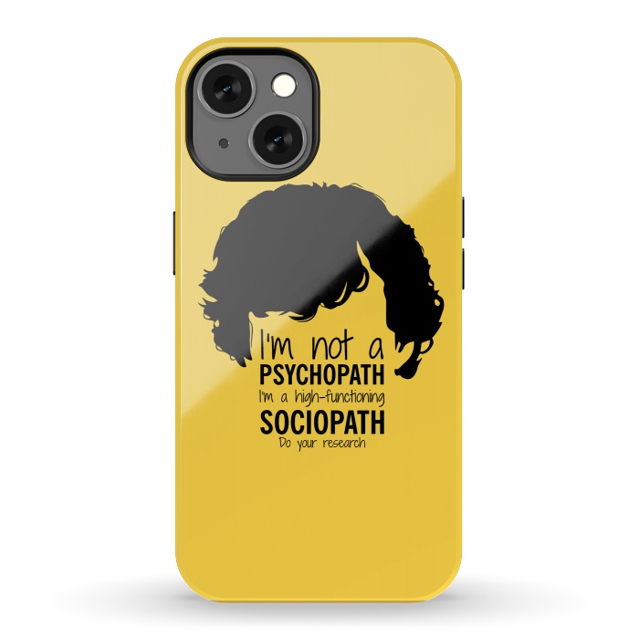 iPhone 13 StrongFit Sherlock Holmes High Functioning Sociopath by Alisterny