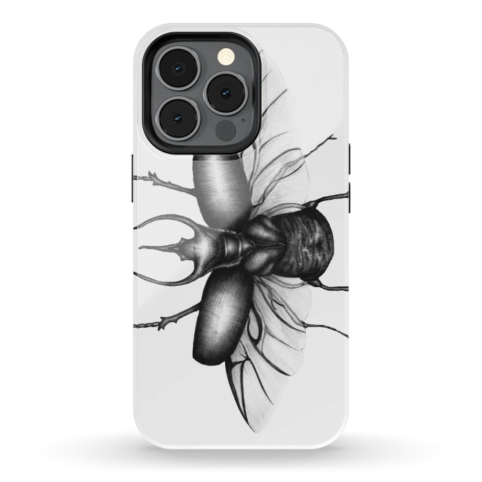 iPhone 13 pro StrongFit Beetle Wings by ECMazur 
