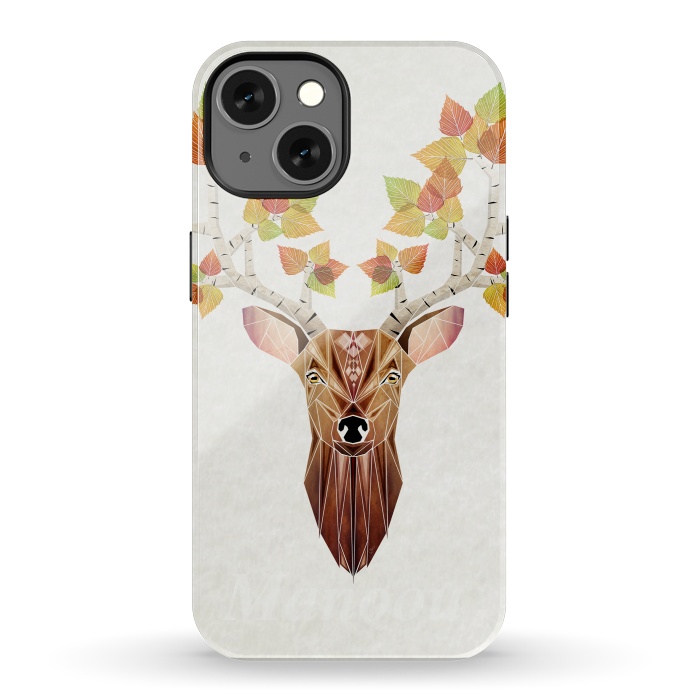 iPhone 13 StrongFit deer autumn by Manoou