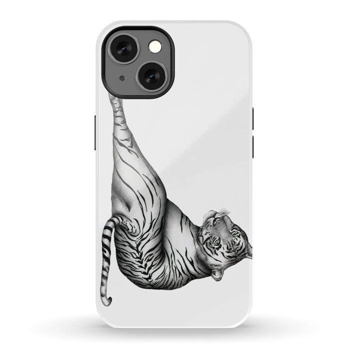 iPhone 13 StrongFit The Hunter | Tiger by ECMazur 