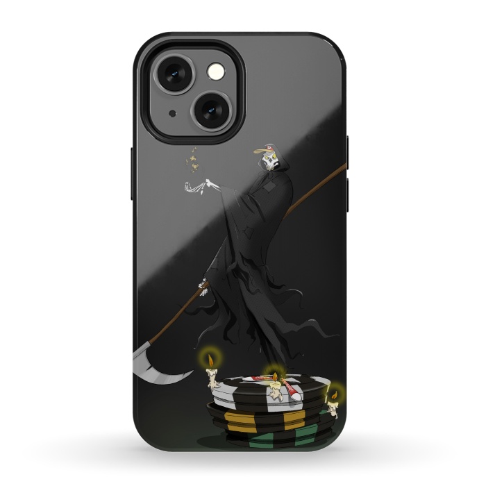 iPhone 13 mini StrongFit Death Poker by Guga Santos